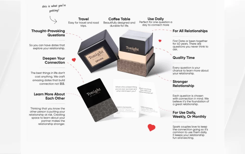 Enhance your relationship with the Spark Deck! Best Date Night