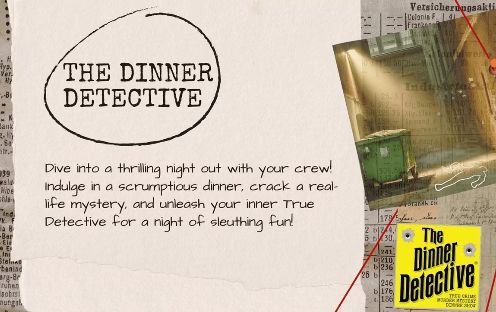 The Dinner Detective® - True Crime Murder Mystery Dinner Shows in Oklahoma City Best Date Night