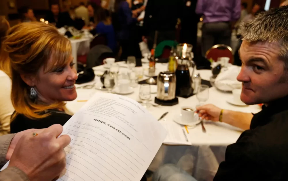 The Dinner Detective® - True Crime Murder Mystery Dinner Shows in Oklahoma City Best Date Night